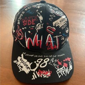 Amazon Black Graphic Cap